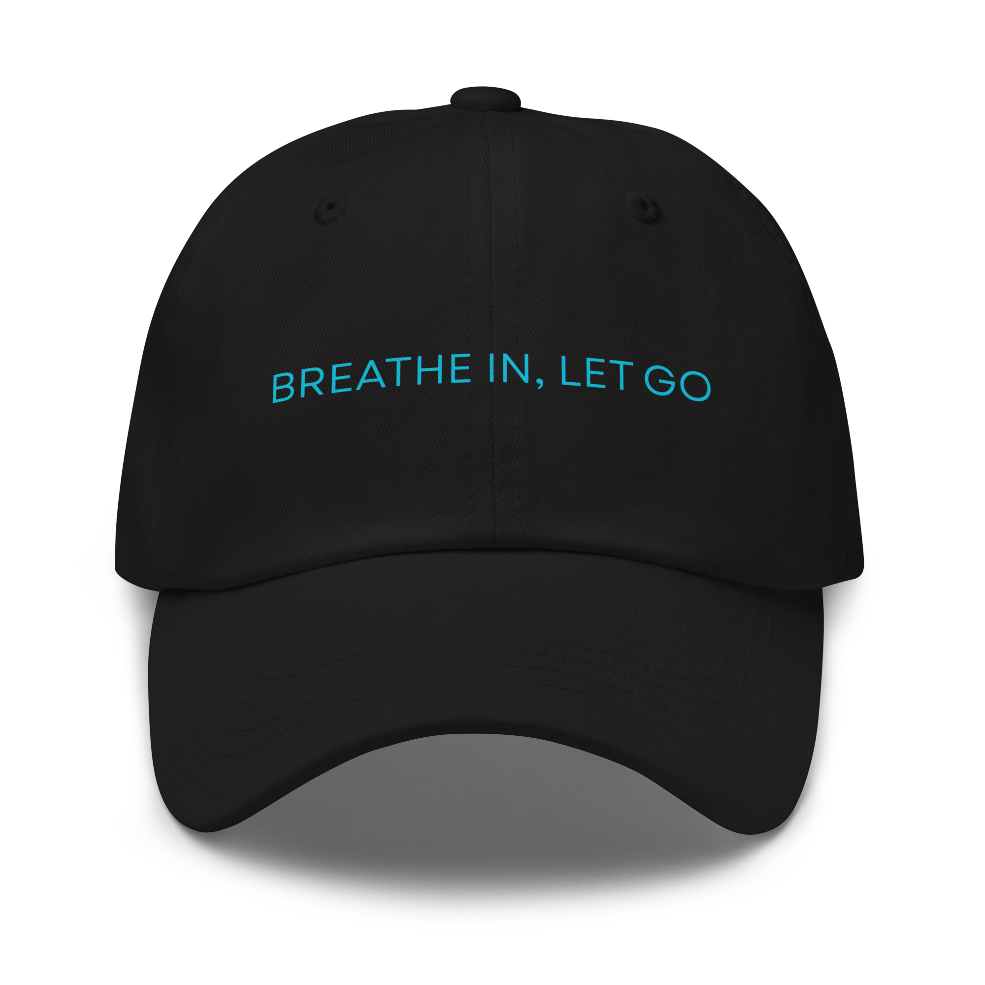 BREATHE IN, LET GO Dad Hat — Adjustable Strapback