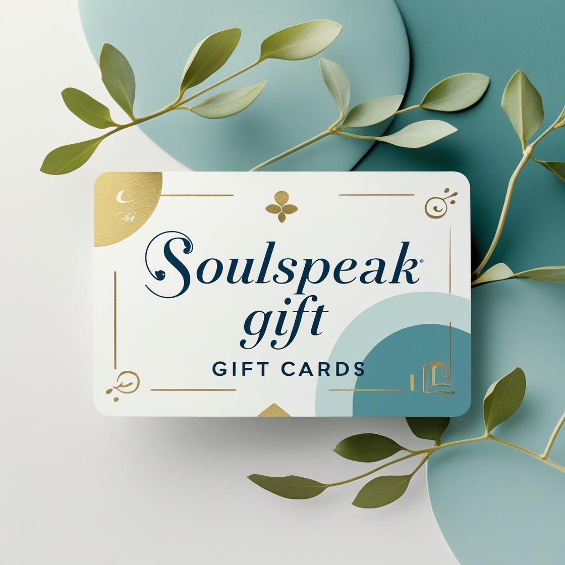 SoulSpeak Digital Gift Card