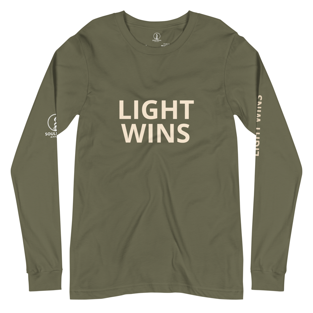 LIGHT WINS - Unisex Long Sleeve Tee Fall Season